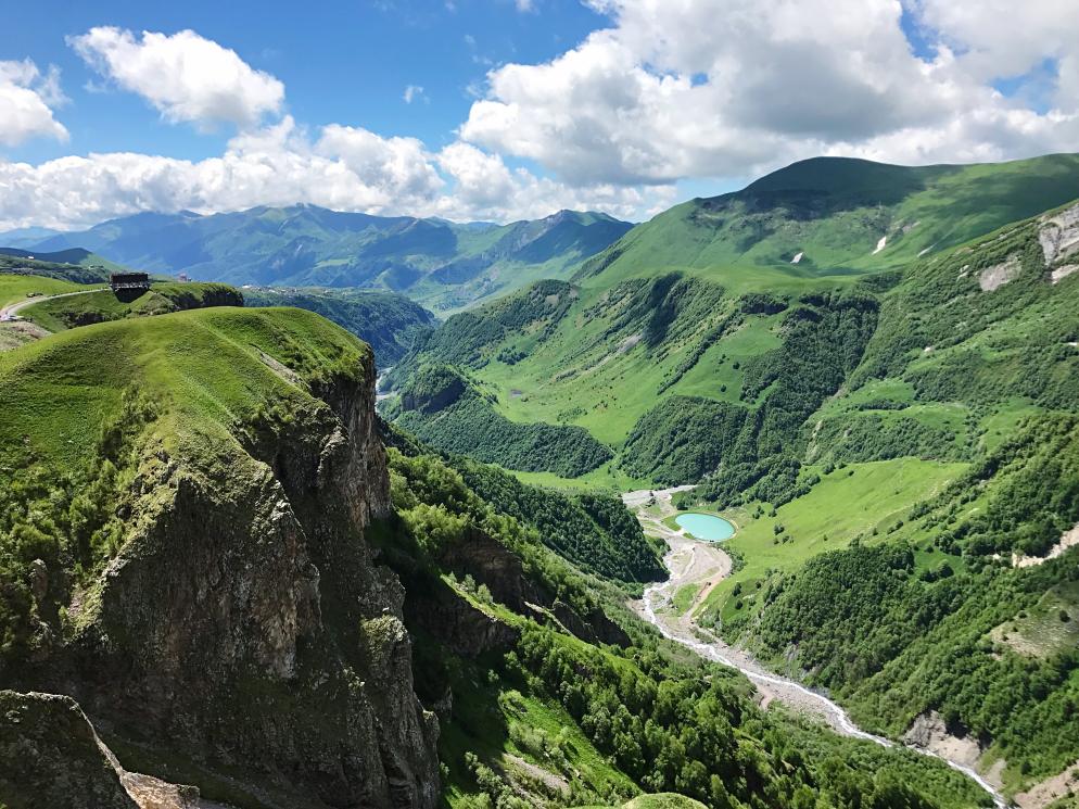 Berglandschaft in Georgien Berglandschaft in Georgien