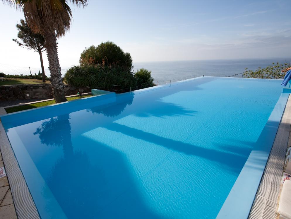 Pool, Infinity Pool, Meer Madeira
