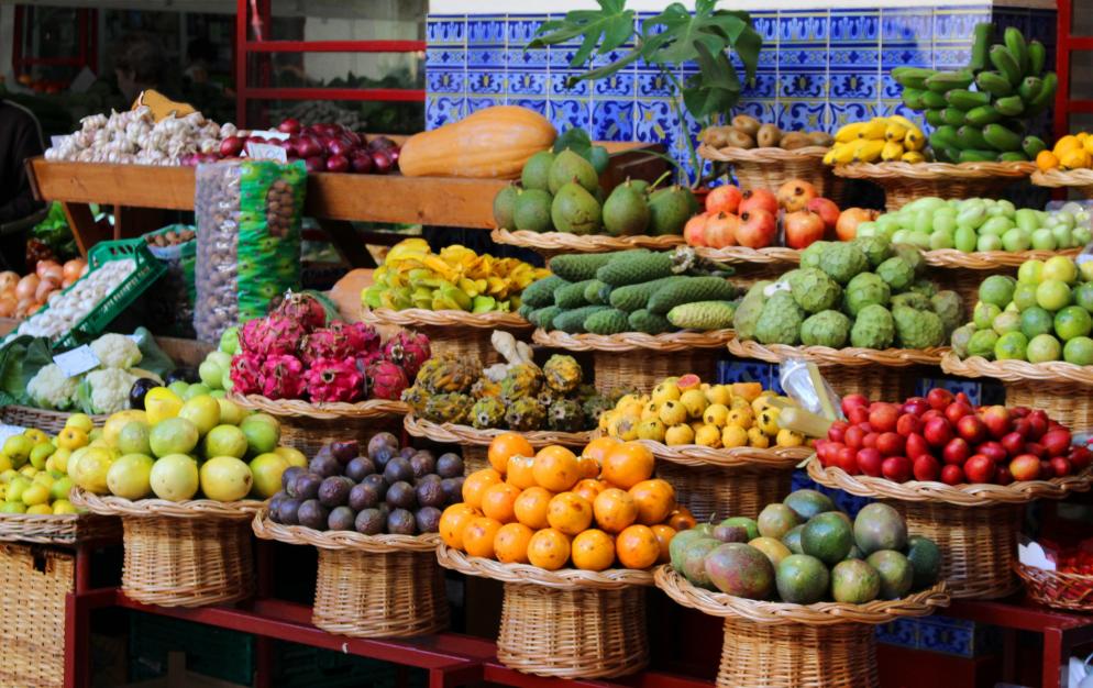 Obst, Gemüse, Markt Madeira