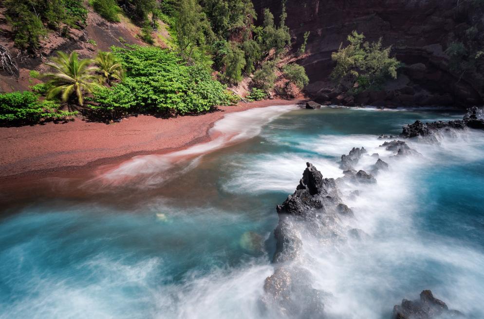 Kaihalulu Beach Hawaii