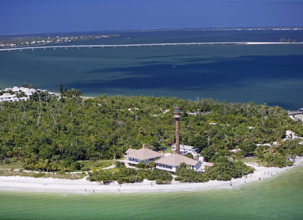 Sanibel Island Strand, Insel, Turm, Meer Sanibel Island