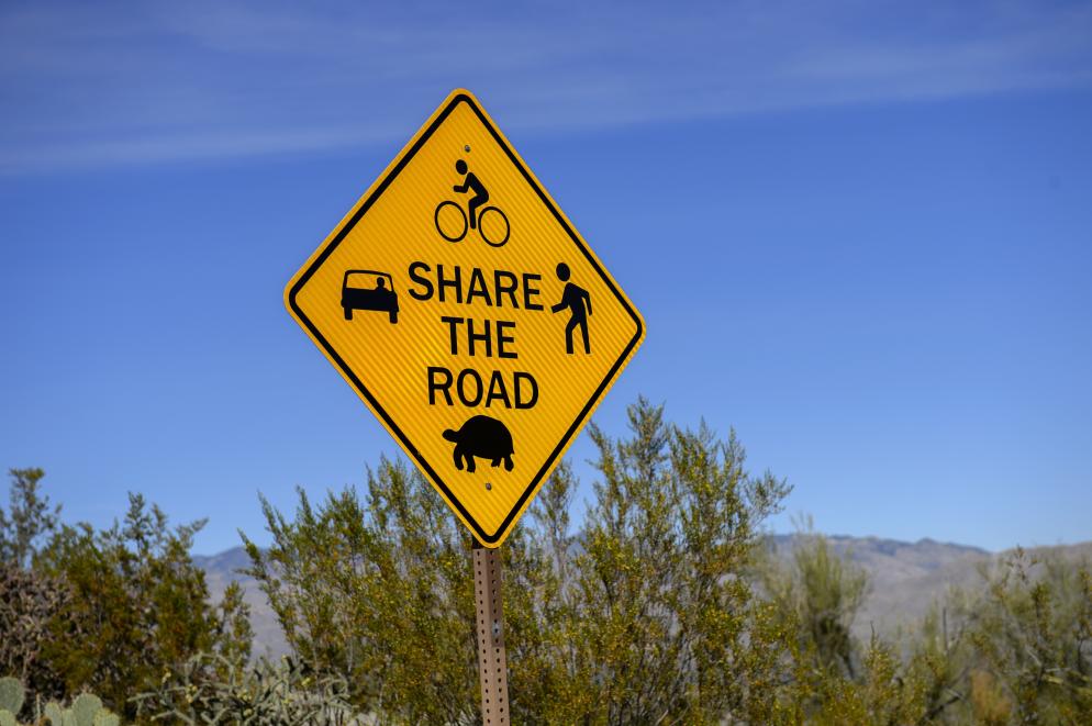 Verkehrsschild, Straße