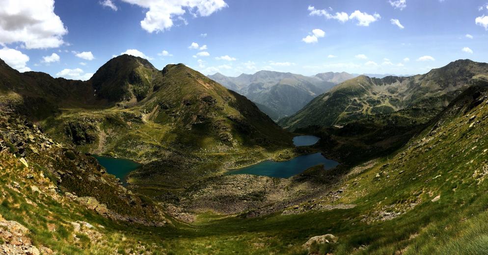 Berge, See, Felsen, Bergsee Andorra