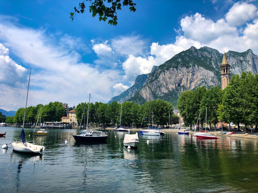 See, Berge, Boote Lecco