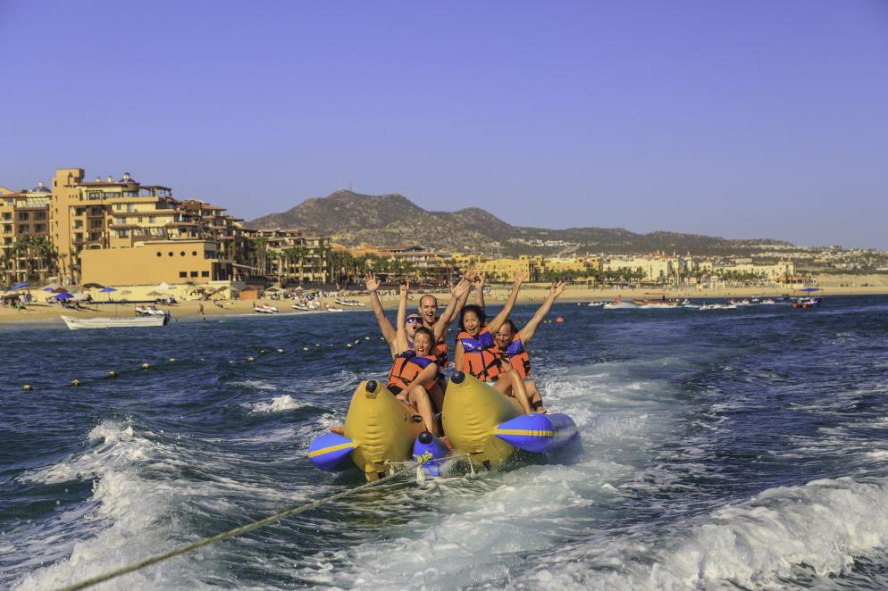 Banana Boat, Meer, Strand